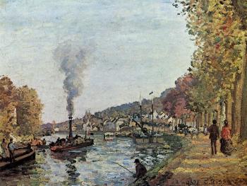 Camille Pissarro : The Seine at Marly